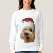 Christmas Puppy Sweatshirt (Vorderseite)
