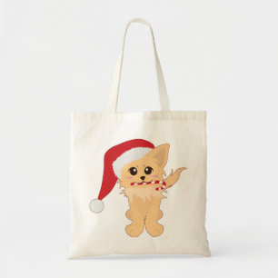 Christmas Puppy Tragetasche