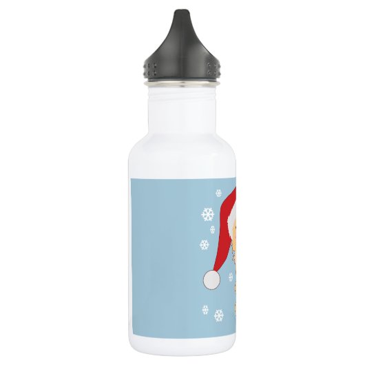 Christmas Puppy Trinkflasche (Links)