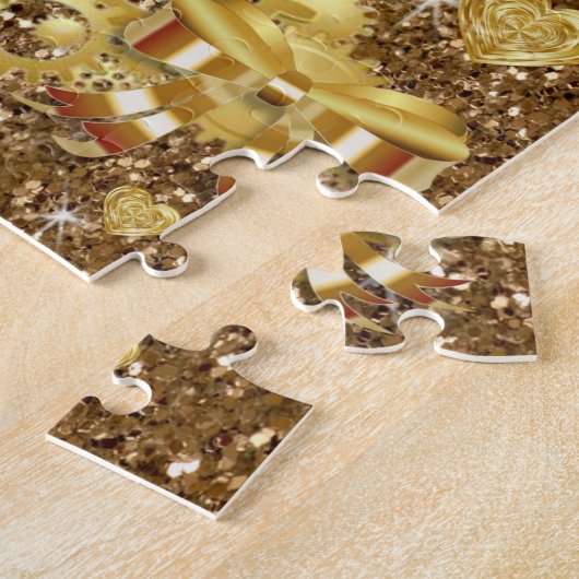 Christmas Puzzle Golf Engel (Seite)