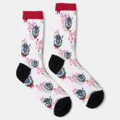 Christmas Pygmy Baby Goat wünscht Socken (Rechts)