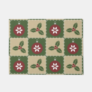 Christmas Quilt Doormat Fußmatte