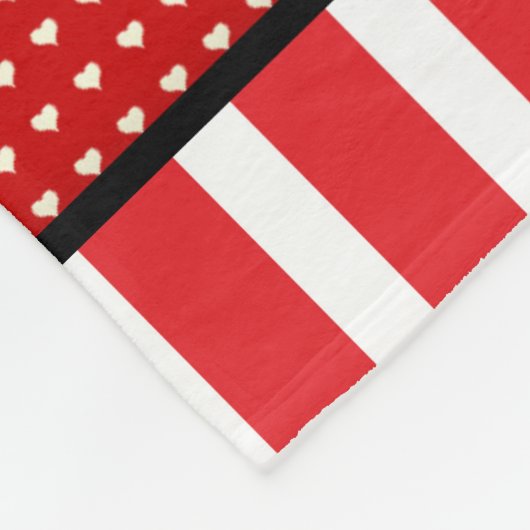 Christmas Quilt Kariert Fleecedecke (Ecke)