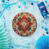 CHRISTMAS QUILT PATTERN ~ Niedlich ~ Pappteller (Party)