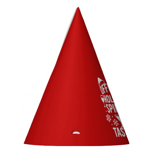 Christmas quote funny party spirits taster red partyhütchen (Links)