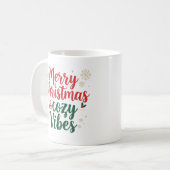 Christmas Quote Mug , Holiday Gift Mug Kaffeetasse (Vorderseite Links)