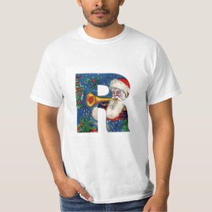 CHRISTMAS R SCHREIBEN / SANTA CLAUS BUGLER T-Shirt