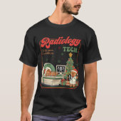 Christmas Radiology Tech Funny Gingerbread Man Rad T-Shirt (Vorderseite)