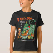 Christmas Radiology Tech Funny Gingerbread Man Rad T-Shirt (Vorderseite)