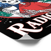 Christmas Radiology Tech Skeleton Xray Tech Ct Mri Poster (Ecke)