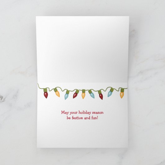 Christmas Ragdoll Cat Feiertagskarte (Innenseite)