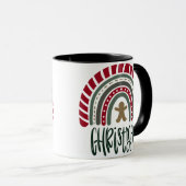 CHRISTMAS RAINBOW Lebkuchen Tasse (VorderseiteRechts)
