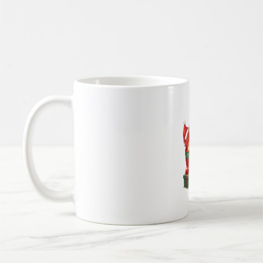 Christmas Ramen Cat Santa Anime Meow Kitty Meow Ca Kaffeetasse (Links)