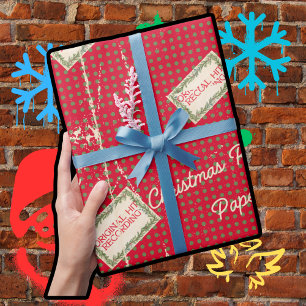Christmas Rappin'Red Geschenkpapier