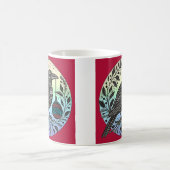 Christmas Raven Kaffeetasse (Mittel)