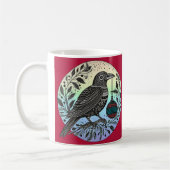 Christmas Raven Kaffeetasse (Links)