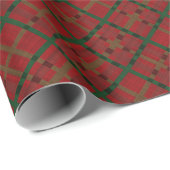 Christmas Red Buffalo Kariert Geschenkpapier (Rolleneckpunkt)