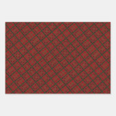 Christmas Red Buffalo Kariert Geschenkpapier Set (Vorderseite)