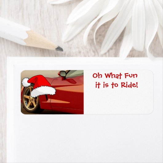 Christmas Red Corvette (Insitu)