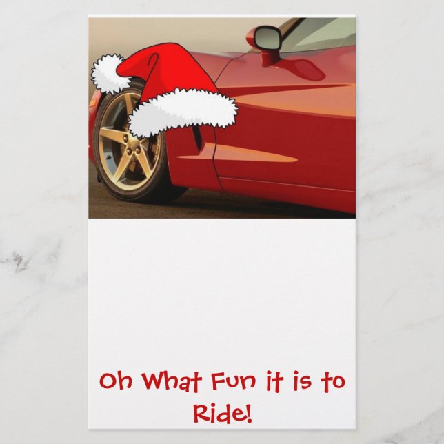 Christmas Red Corvette (Vorderseite)