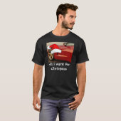 Christmas Red Corvette T-Shirt (Vorne ganz)