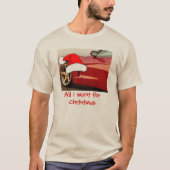 Christmas Red Corvette T-Shirt (Vorderseite)