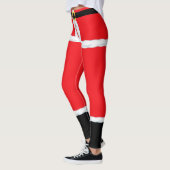 Christmas Red Elf Santa Claus Leggings (Links)