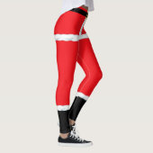 Christmas Red Elf Santa Claus Leggings (Rechts)