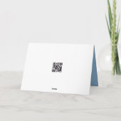 Christmas Red Farm Tractor In Snow Karte (Rückseite)