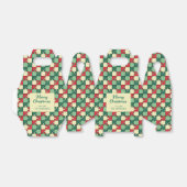 Christmas Red Green Puzzle Piece Geometric Geschenkschachtel (Ungefaltet)