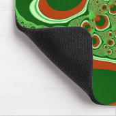 CHRISTMAS ~ Red Green White Mouse Pad Mousepad (Ecke)