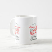Christmas Red Truck von Sommer Hamilton Coffee Tas Kaffeetasse (Vorderseite Links)