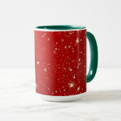 Christmas Red Twinkle Tasse (VorderseiteRechts)