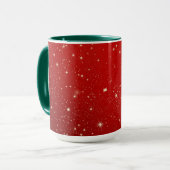Christmas Red Twinkle Tasse (Vorderseite Links)