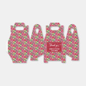 Christmas Red Wedding favor box Geschenkschachtel (Ungefaltet)