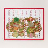CHRISTMAS REINDEER 16x20 Puzzle (Horizontal)