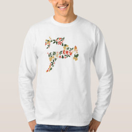 Christmas Reindeer Collage – Festive Holida T-Shirt
