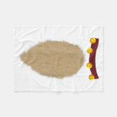 Christmas Reindeer Costume Fleecedecke (Vorderseite (Horizontal))