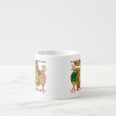 CHRISTMAS REINDEER Espresso Cup Espressotasse (Vorderseite)