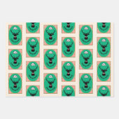 Christmas Reindeer Geschenkpapier Set (Vorderseite 3)