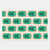 Christmas Reindeer  Geschenkpapier Set (Vorderseite 2)