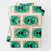 Christmas Reindeer  Geschenkpapier Set (Beispiel)