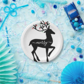 Christmas Reindeer Merry Pappteller (Party)