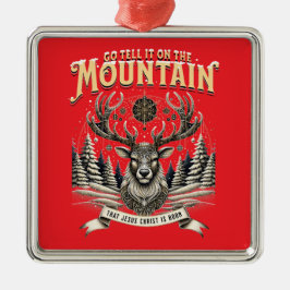 Christmas Reindeer Ornament Aus Metall