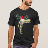 Christmas Reindeer Speculum Nurse OBGYN Funny Wome T-Shirt (Vorderseite)