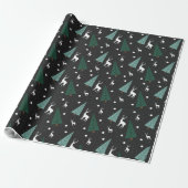 Christmas Reindeer Wrapping Paper Geschenkpapier (Ungerollt)