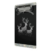 Christmas Reindeers Mini Klemmbrett (Gewinkelt2)