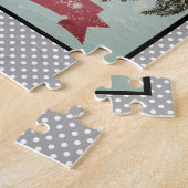 Christmas , Retro , Bullfinches Puzzle (Seite)