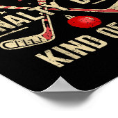 Christmas Retro Feels Like A Penalty Box Kind Of D Poster (Ecke)