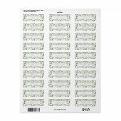 Christmas Return Address Labels (Vorne)